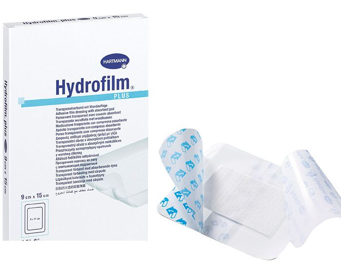 Αυτοκόλλητο Διαφανές Επίθεμα Hydrofilm Plus® Hartmann 10x12cm 25 τεμάχια