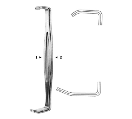 Müller Instruments Άγγιστρο Parker-Langenbeck Retractor Set 21cm