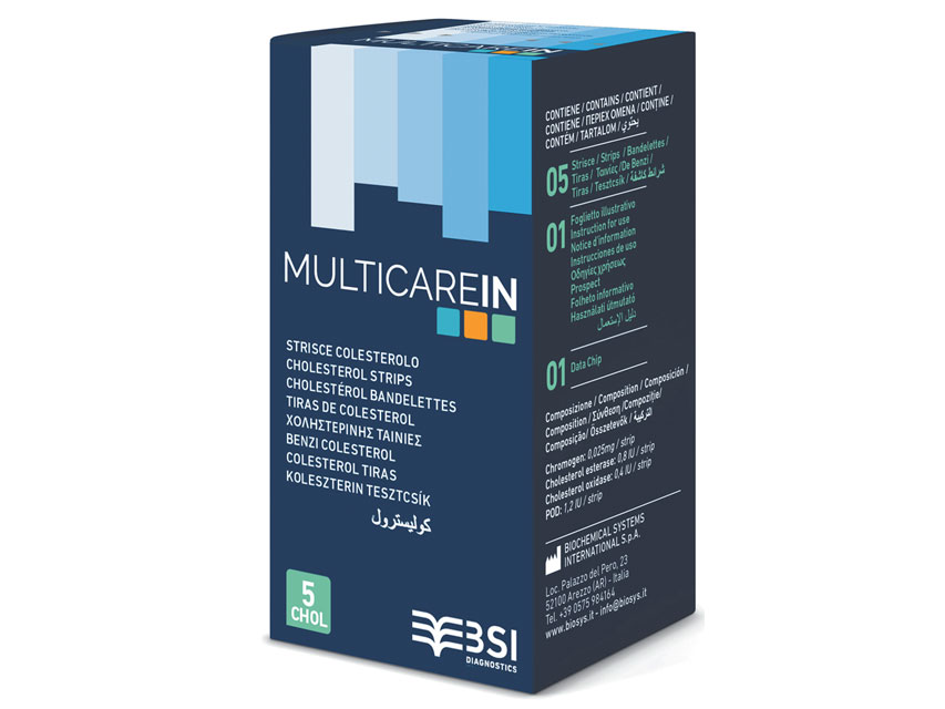 Multicare In Ταινίες Χοληστερόλης συσκευής MULTICARE-IN 5 τεμάχια
