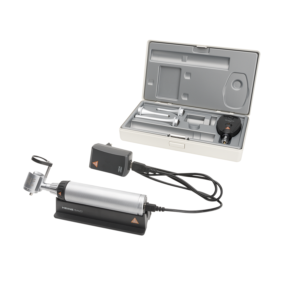 Κτηνιατρικό Σετ Ανοιχτού Επεμβατικού Ωτοσκοπίου Heine G100 & Οφθαλμοσκοπίου Heine BETA 200 USB Επαναφορτιζόμενη Λαβή 3.5V σε έως 6 Άτοκες Δόσεις 45540