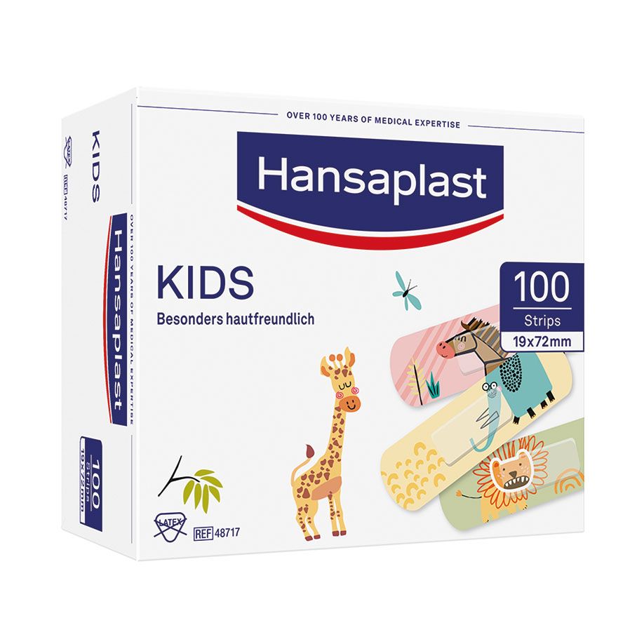 Hansaplast Επιθέματα Aυτοκόλλητα Hansaplast Kids Big Pack 100 τεμάχια