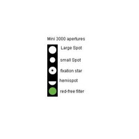 Οφθαλμοσκόπιο Οπτικής Ίνας HEINE mini®3000 με Φωτισμό LED | Μπλε