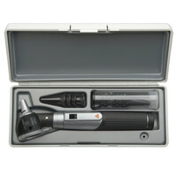 Σετ Ωτοσκοπίου Οπτικής Ίνας HEINE mini®3000 με Φωτισμό LED | Μαύρο