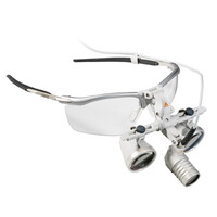 Set Μεγεθυντικές Λούπες Heine 2.5x/340mm σε Σκελετό Γυαλιών S-FRAME & Φωτισμό Heine LED LoupeLight 2