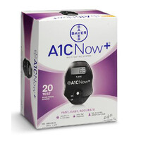 Μετρητής Γλυκοζυλιωμένης Αιμοσφαιρίνης A1Cnow+ | 10 Μετρήσεις