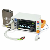 Monitor Ζωτικών Σημείων Ασθενούς SOMOMED-2000D | Τροχήλατη Βάση