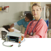 Monitor Ζωτικών Σημείων Ασθενούς SOMOMED-2000D | Τροχήλατη Βάση