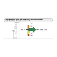 Seca 755, Μηχανική Ζυγαριά Στήλης με Αναστημόμετρο