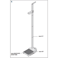 Seca 437, Προσαρμογέας Ζυγού & Αναστημόμετρου Seca