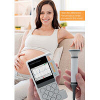 Doppler Μαιευτικό Huntleigh Sonicaid SR2 με Σετ Επαναφορτιζόμενων Μπαταριών & Φορτιστή