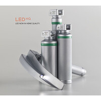 Λαβή Λαρυγγοσκοπίων Heine LED με Αλκαλικές Μπαταρίες