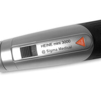 Ωτοσκόπιο Οπτικών Ινών HEINE mini®3000 με Φωτισμό LED | Μαύρο