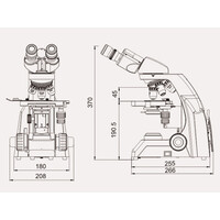 Μικροσκόπιο Εργαστηριακό LED 40-1600X