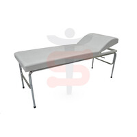 Εξεταστικό Κρεβάτι Ιατρείου με Ανακλινόμενο Προσκέφαλο Πομπέ | Μαύρο