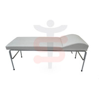 Εξεταστικό Κρεβάτι Ιατρείου με Ανακλινόμενο Προσκέφαλο Πομπέ | Μαύρο