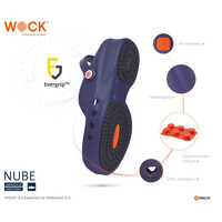 Σαμπό Επαγγελματικά WOCK® NUBE Μπλε