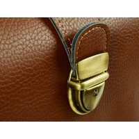 Δερμάτινη Ιατρική Τσάντα Texas Leather Καφέ Ανοιχτό