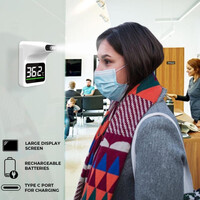 Θερμόμετρο Τοίχου Ανέπαφης Μέτρησης ALPHAMED UFR-101