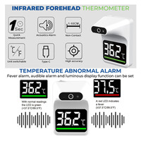 Θερμόμετρο Τοίχου Ανέπαφης Μέτρησης ALPHAMED UFR-101