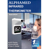 Θερμόμετρο Τοίχου Ανέπαφης Μέτρησης ALPHAMED UFR-101