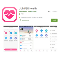 Ζυγαριά Λιπομετρητής Jumper JPD-BFS200B Bluetooth