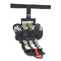 Τσαντάκι Α' Βοηθειών Μηρού Ατομικό Kit Quickaid's Elite Bags Μαύρο