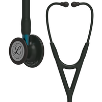 Στηθοσκόπιο 3M Littmann® Cardiology IV™ 6201 Black, Black Finish, Blue Stem