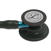 Στηθοσκόπιο 3M Littmann® Cardiology IV™ 6201 Black, Black Finish, Blue Stem
