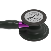 Στηθοσκόπιο 3M Littmann® Cardiology IV™ 6203 Black, Black Finish, Violet Stem