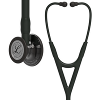 Στηθοσκόπιο 3M Littmann® Cardiology IV™ 6232 Black, High Polish Smoke-Finish, Black Stem