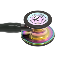 Στηθοσκόπιο 3M Littmann® Cardiology IV™ 6240 Black, Rainbow Finish, Smoke Stem
