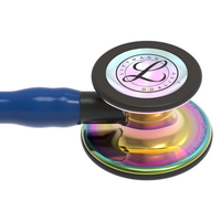 Στηθοσκόπιο 3M Littmann® Cardiology IV™ 6242 Navy, Rainbow Finish, Black Stem