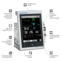 Monitor Συνεχούς & Spot-Check Παρακολούθησης Huntleigh SC500 Τροχήλατο
