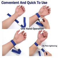 Ιμάντας Αιμοληψίας (Tourniquet) Άμεσης Απελευθέρωσης Κόκκινος