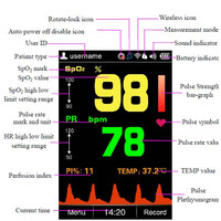 Παιδιατρικός Αισθητήρας για Οξύμετρο Παλάμης SP-20 Creative-Medical