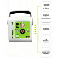 Απινιδωτής Smarty Saver Amι Italia | Ημιαυτόματος | 200J | Ελληνικά | Μπαταρία Li-SoCl2