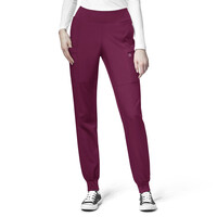 Παντελόνι Γυναικείο Υγειονομικών Wonderwink W123 Comfort Waist Cargo Jogger Wine
