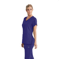 Μπλούζα Γυναικεία Yγειονομικών Cora V-Neck Grey's Anatomy Purple Rain