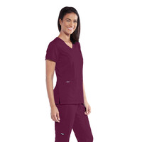 Μπλούζα Γυναικεία Yγειονομικών Kira V-Neck Grey's Anatomy Wine