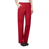 Παντελόνι Γυναικείο Υγειονομικών Wonderwink WonderWork Pull-On Cargo Red