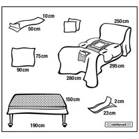 Χειρουργικά Πεδία Κοιλιακής-Περινεϊκής Χώρας Foliodrape® Protect Plus Hartmann Set I