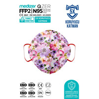 Μάσκα Υψηλής Προστασίας FFP2/N95 QZER April | 10τμχ