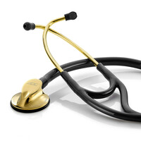 Στηθοσκόπιο ADC USA Adscope® 600 Platinum Cardiology Stethoscope Gold Finish/Black Tubing