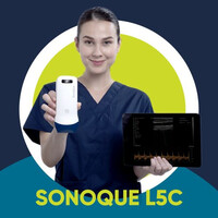 Ασύρματος Διαγνωστικός Υπέρηχος Sonostar 7.5-10MHz Linear 128 Elements Color Doppler