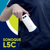 Ασύρματος Διαγνωστικός Υπέρηχος Sonostar 7.5-10MHz Linear 128 Elements Color Doppler