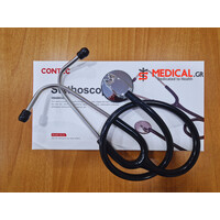 Στηθοσκόπιο Cardiology SC12 CONTEC Black Glossy Finish