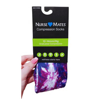 Κάλτσες Διαβαθμισμένης Συμπίεσης Γυναικείες 12-14mmHg Solid Black Nursemates