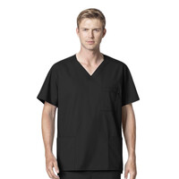 Μπλούζα Ανδρική Υγειονομικών WonderWork V-Neck Wonderwink Black
