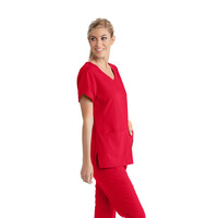 Μπλούζα Γυναικεία Yγειονομικών Cora V-Neck Grey's Anatomy Scarlet Red