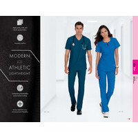 Μπλούζα Γυναικεία Υγειονομικών KOI™ USA Reform Ruby/Black